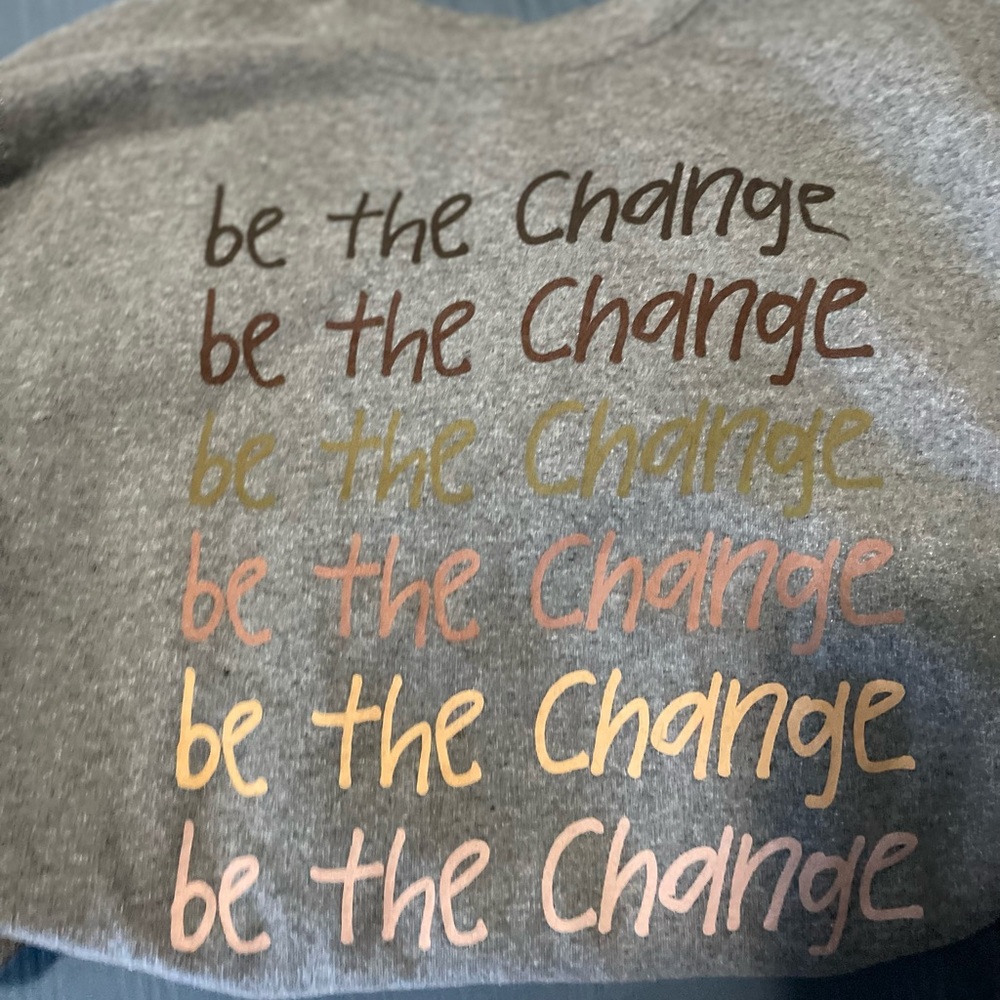 Be the change - BLM Sweatshirt - the shop forward - 4XL